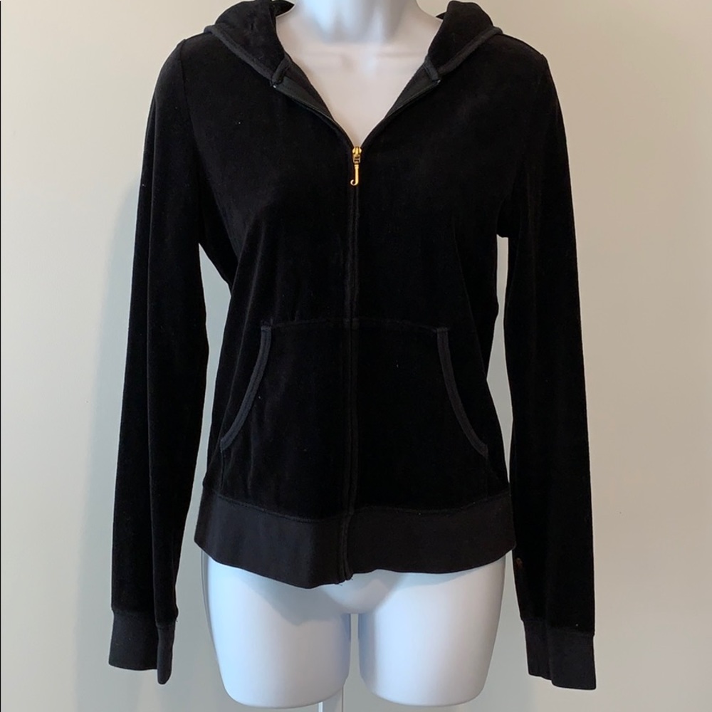Juicy Couture Embellished Velour Track Jacket